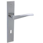 Özen Kapı Kolu Futura ODA 90mm Rana Aynalı Krom Saten